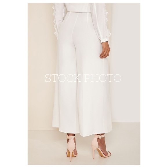 KEEPSAKE NWT Just Mine Wide Leg Pant in Ivory - Picture 2 of 10
